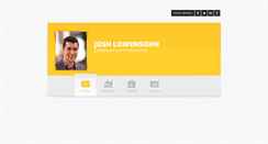 Desktop Screenshot of joshlowensohn.com